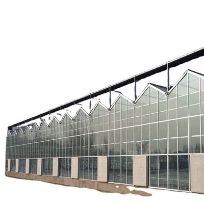 Großer Glas-Gewächshaus Pilz Aeroponic Tower Garten für Öko-Restaurant Anleitung