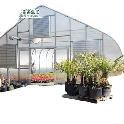 Kleine Garten-Gewächshäuser mit Doppelschicht und automatischer Steuerung