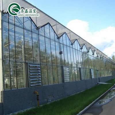 Großer Glas-Gewächshaus Pilz Aeroponic Tower Garten für Öko-Restaurant Anleitung