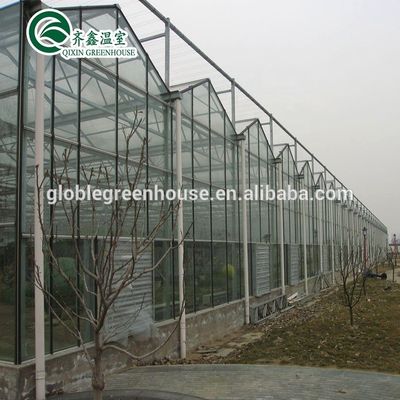 Teile des Aluminium-Gewächshausrahmens, geeignet für landwirtschaftliche Mehrspann-Gewächshäuser