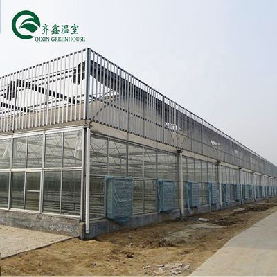 Teile des Aluminium-Gewächshausrahmens, geeignet für landwirtschaftliche Mehrspann-Gewächshäuser